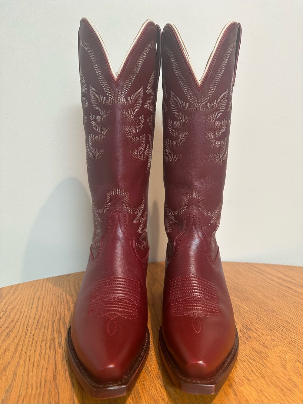 Tecovas—The Annie—Scarlett Leather Western Cowboy Boots - Picture 7 of 7